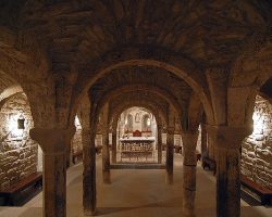 Cripta de la ex catedral de San Vicente, Roda de Isábena- G.M. Archivo del Gobierno de Aragón